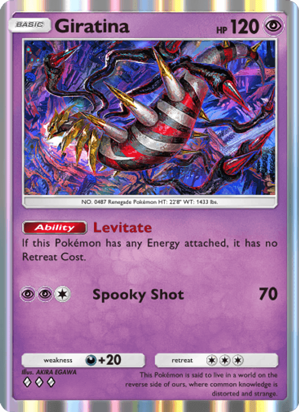 Carta Pokémon Giratina 078 de A2