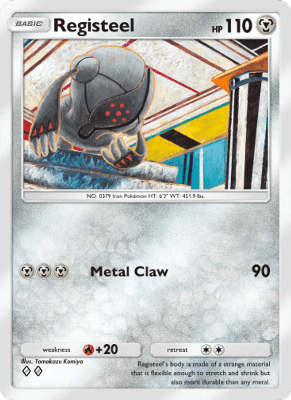 Carta Pokémon Registeel 112