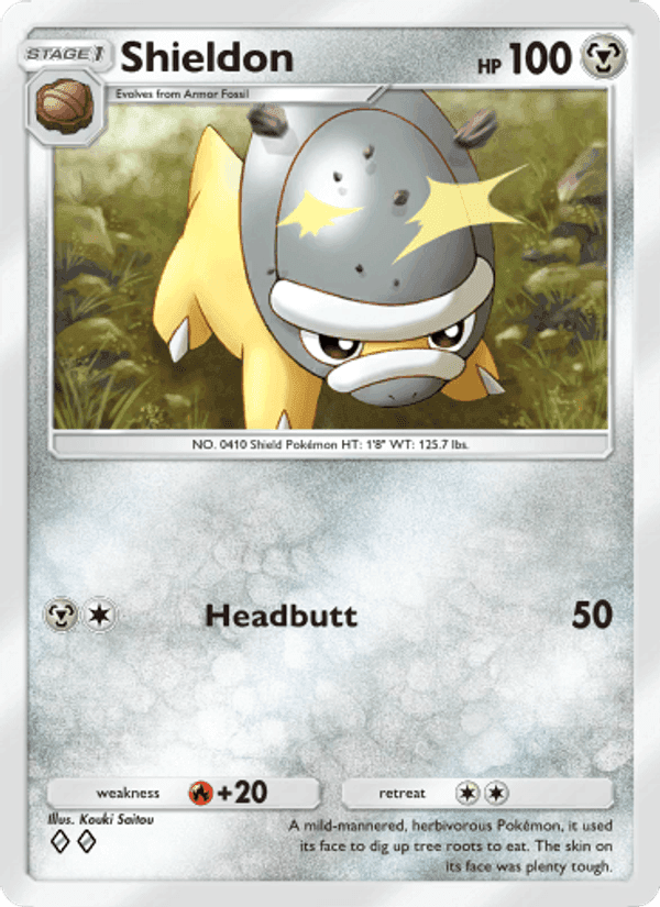 Carta Pokémon Shieldon 113