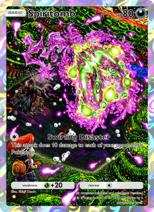 Carta Pokémon Spiritomb 172