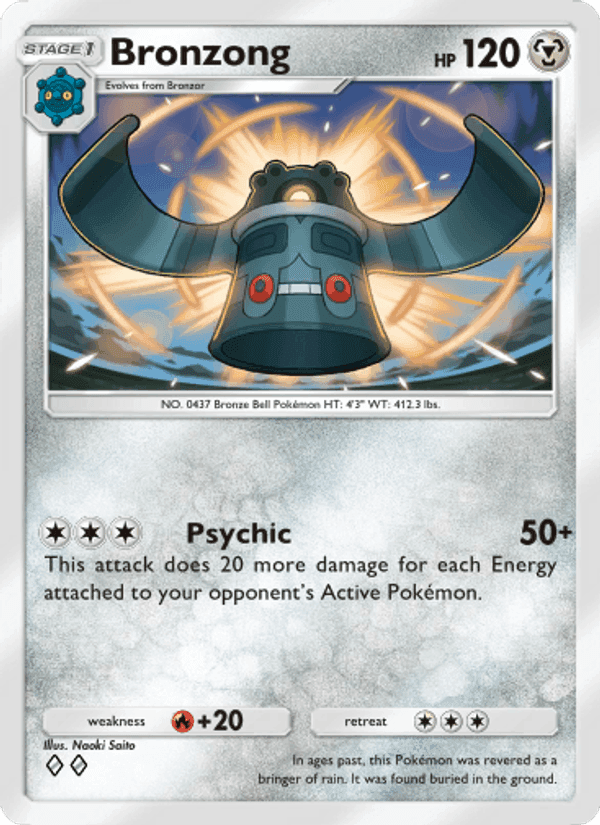 Carta Pokémon Bronzong 059