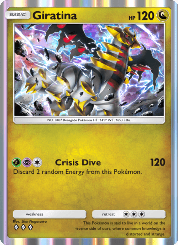 Carta Pokémon Giratina 061