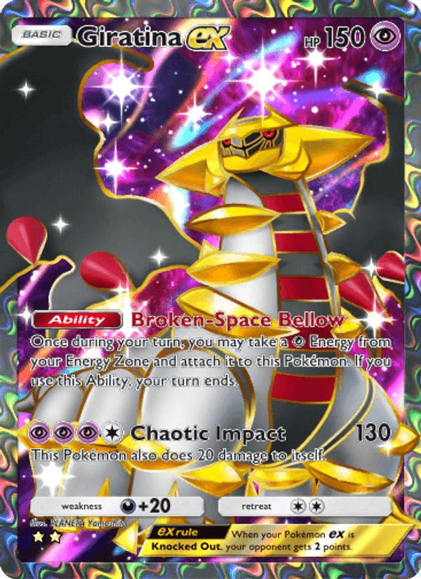 Carta Pokémon Giratina ex 083