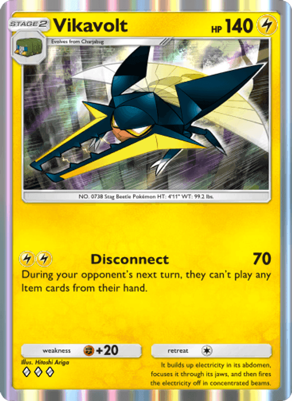 Carta Pokémon Vikavolt