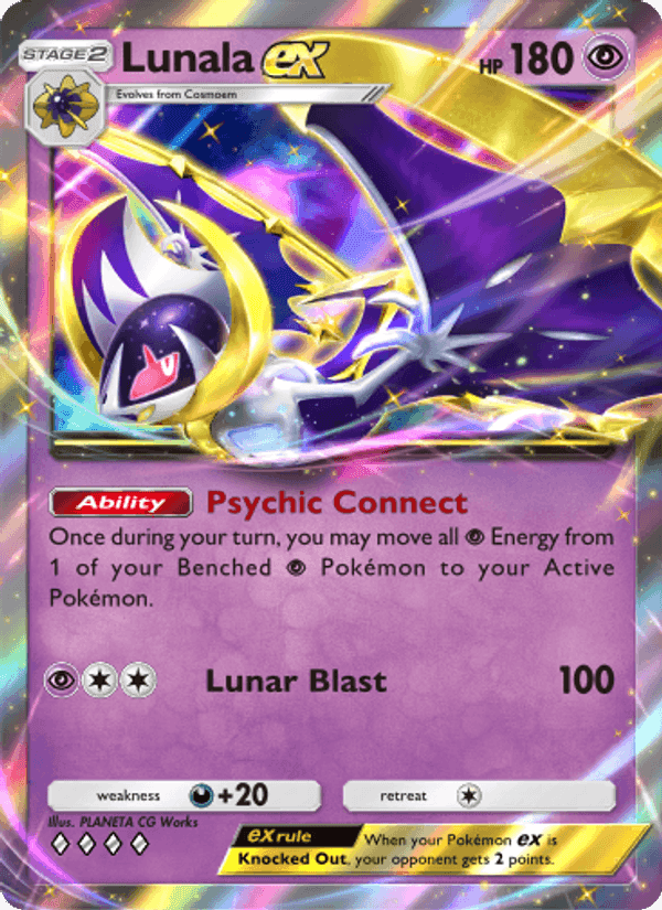 Carta Pokémon Lunala ex 087
