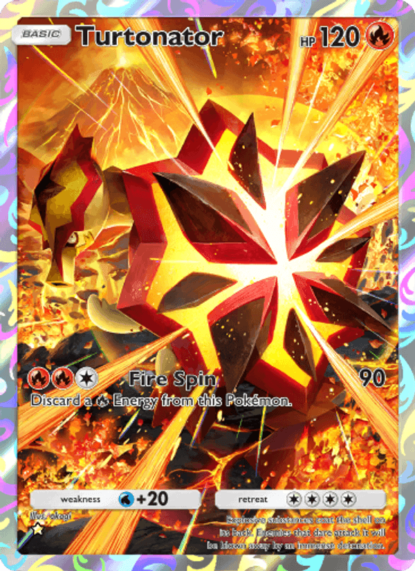 Carta Pokémon Turtonator 161