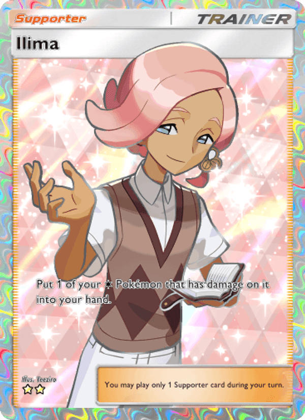 Carta Pokémon Ilima 191 de A3
