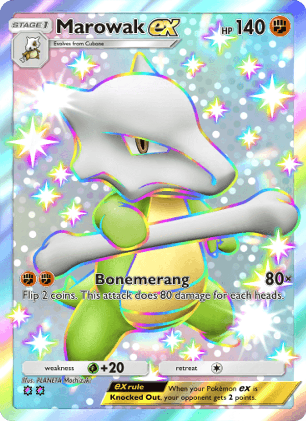 Carta Pokémon Marowak ex 236