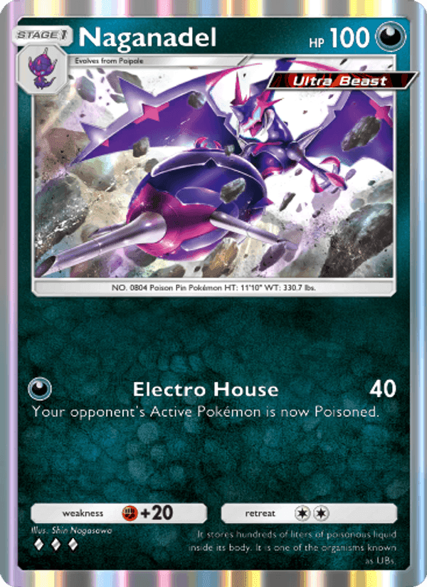 Carta Pokémon Naganadel 045