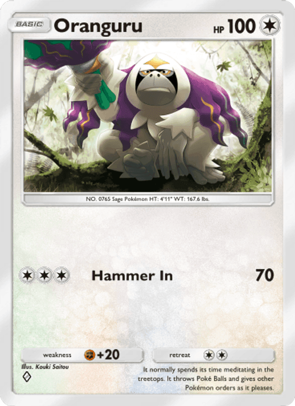 Carta Pokémon Oranguru 059