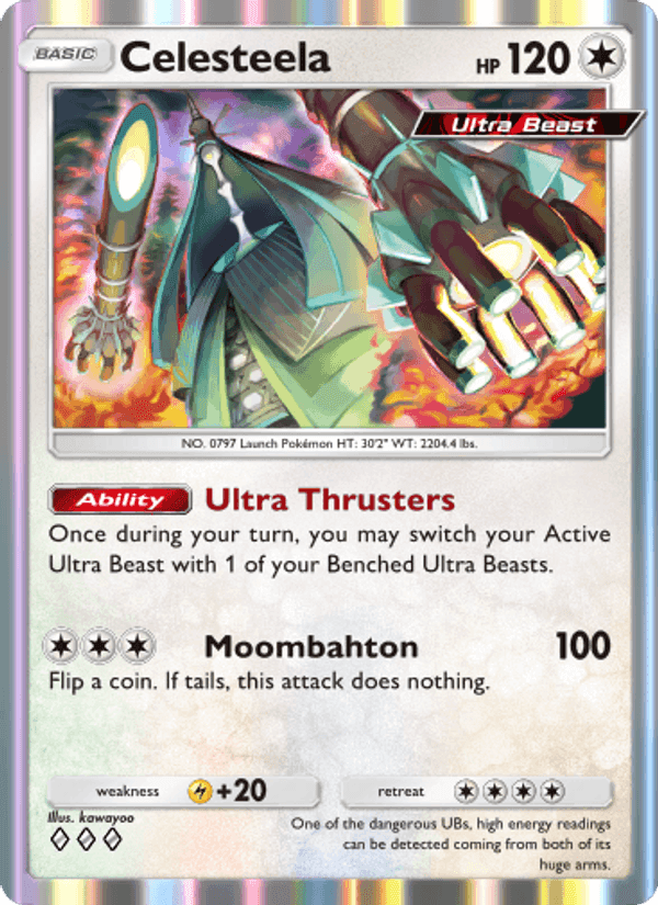 Carta Pokémon Celesteela 062