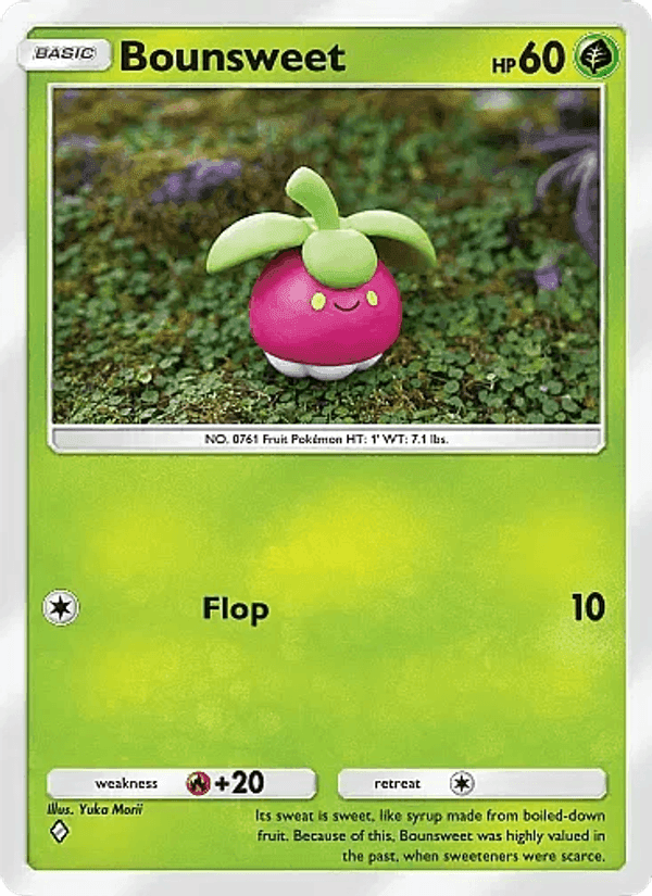 Carta Pokémon Bounsweet 003