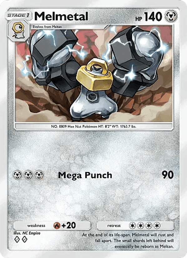 Carta Pokémon Melmetal 050