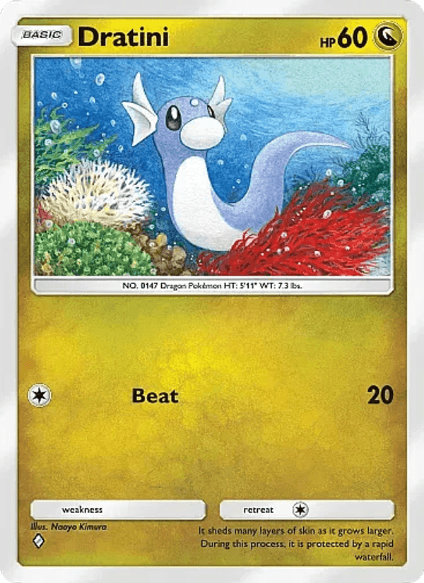 Carta Pokémon Dratini 051