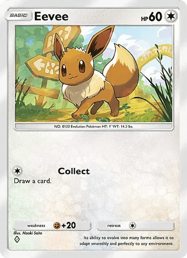 Carta Pokémon Eevee 055