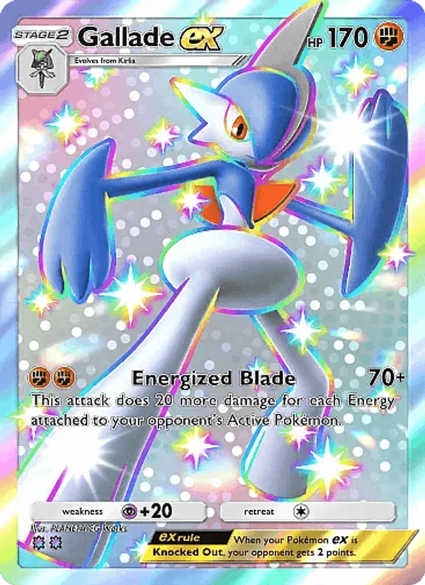 Carta Pokémon Gallade ex 106