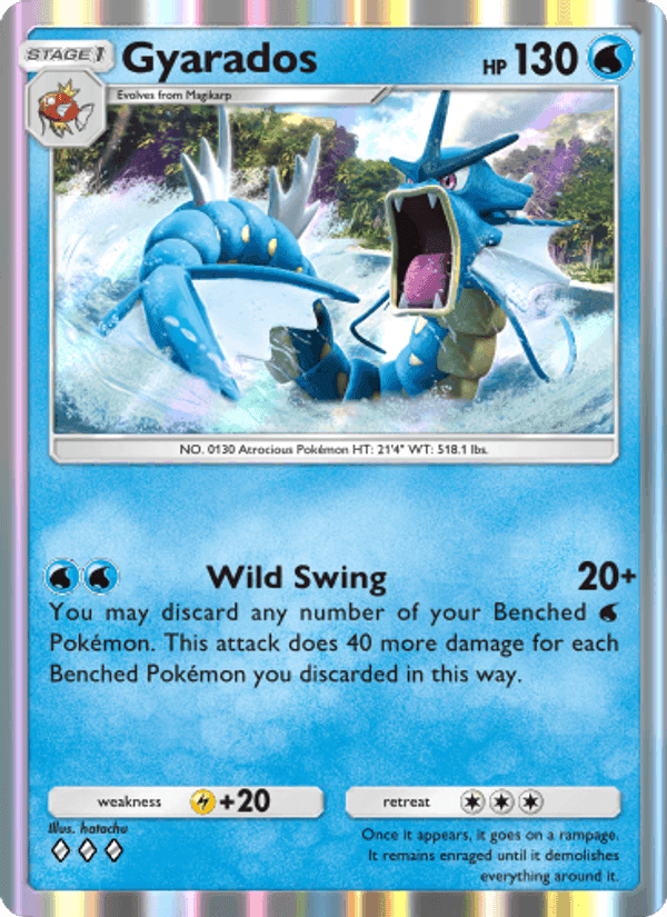 Carta Pokémon Gyarados 045
