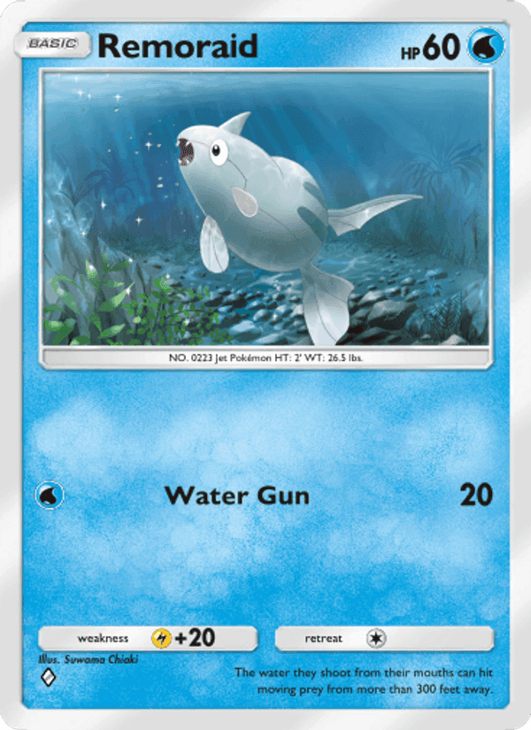 Carta Pokémon Remoraid 055