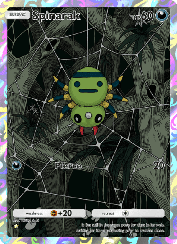 Carta Pokémon Spinarak 177