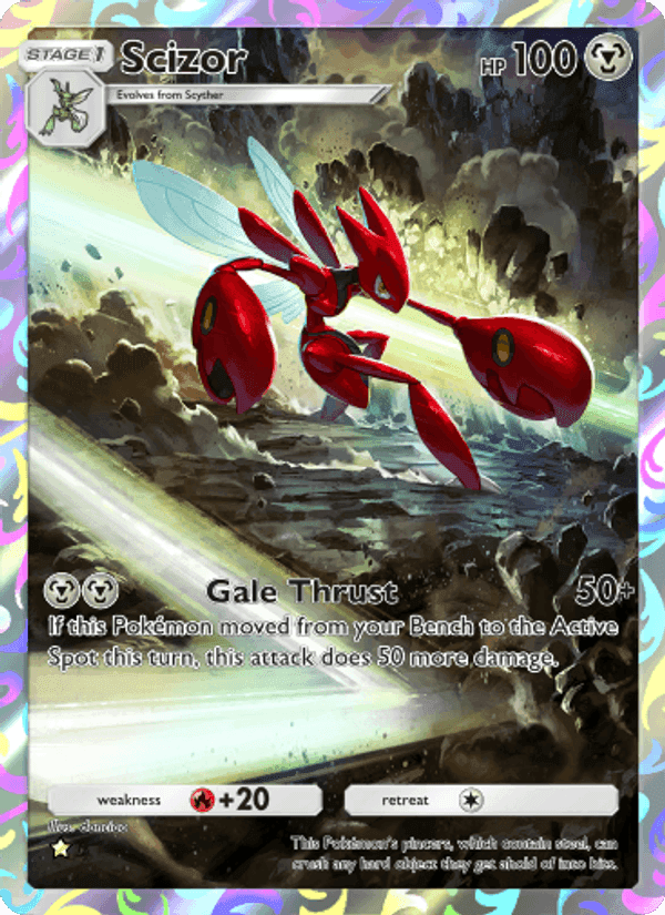 Carta Pokémon Scizor 180