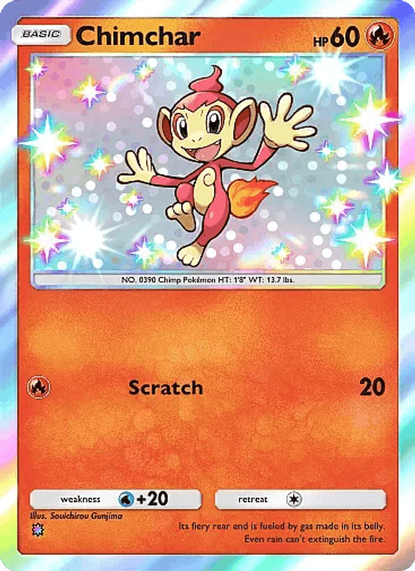 Carta Pokémon Chimchar 091