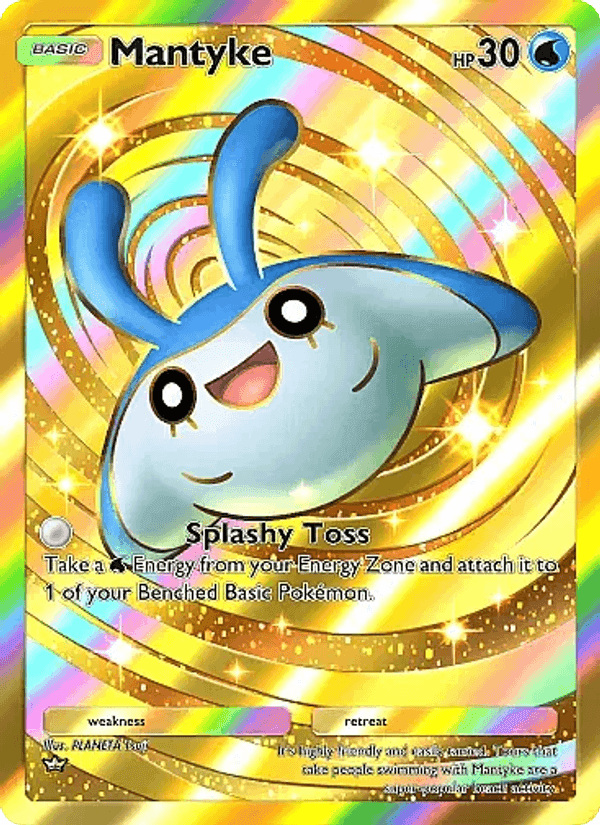 Carta Pokémon Mantyke 105 de A4a