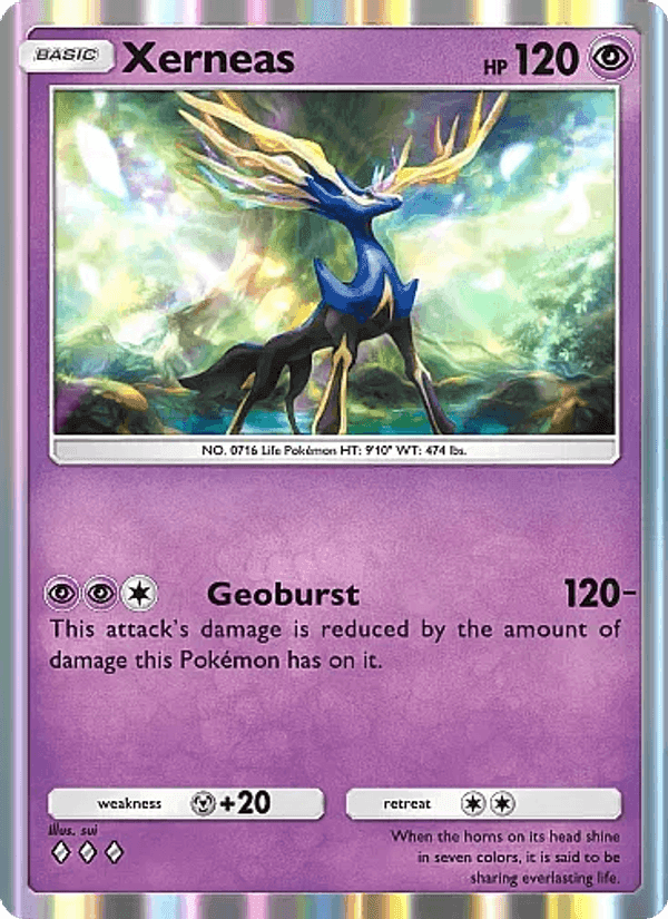 Carta Pokémon Xerneas 037