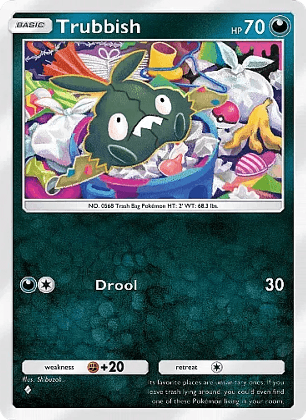 Carta Pokémon Trubbish 049
