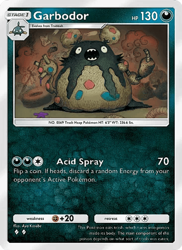 Carta Pokémon Garbodor 050