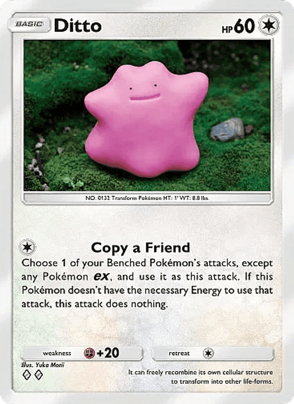 Carta Pokémon Ditto 055