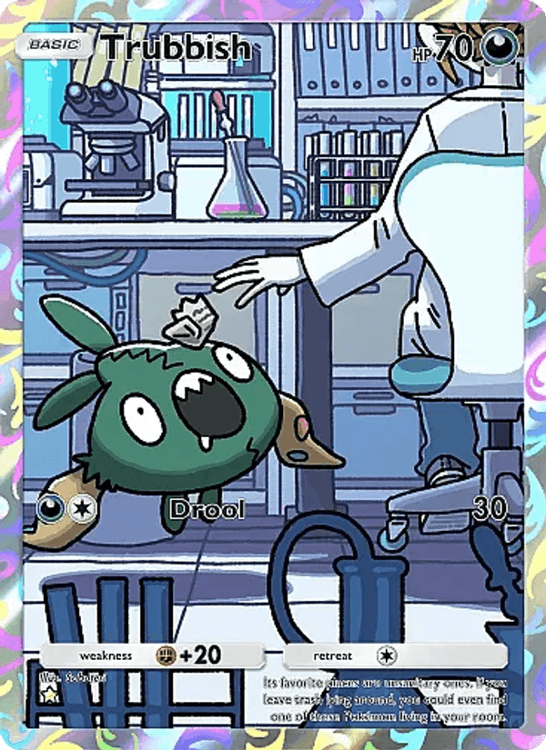 Carta Pokémon Trubbish 074