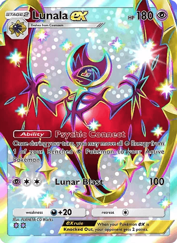 Carta Pokémon Lunala ex 099
