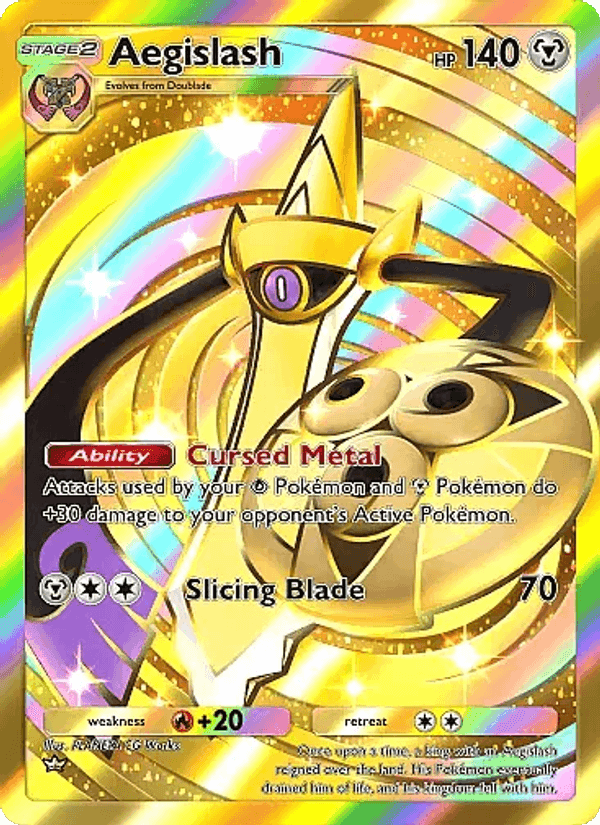 Carta Pokémon Aegislash 102