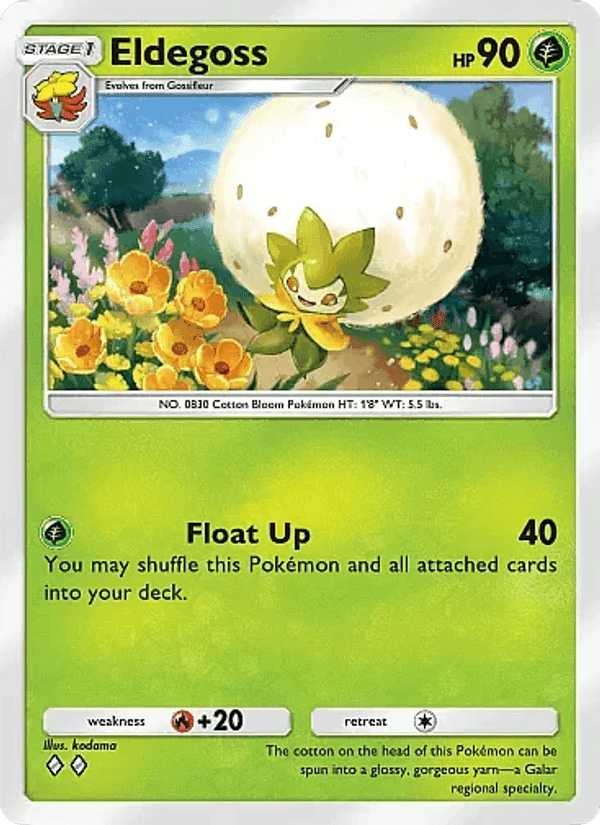 Carta Pokémon Eldegoss 016