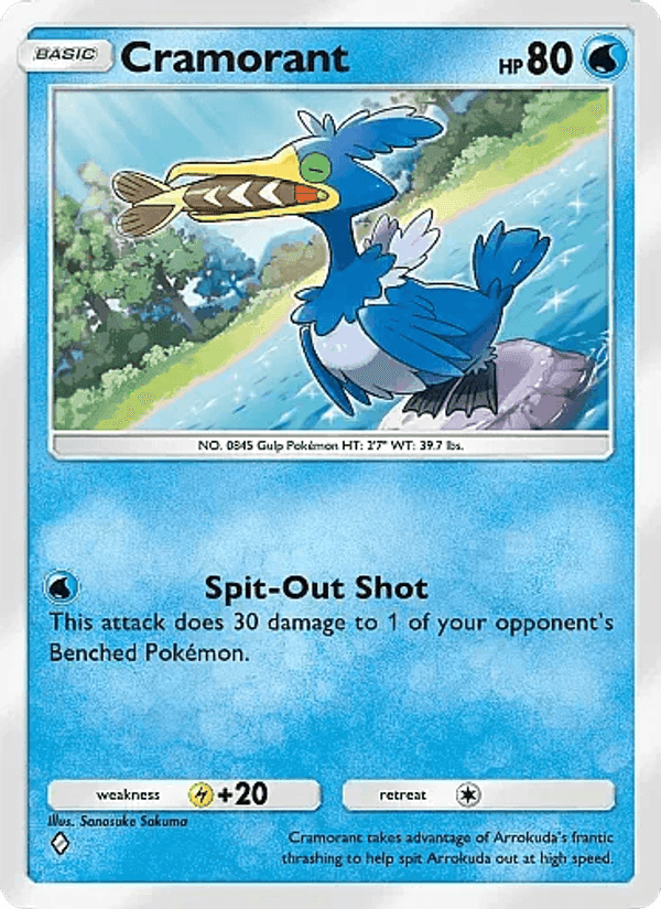 Carta Pokémon Cramorant 045