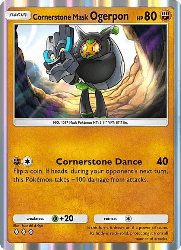 Carta Pokémon Cornerstone Mask Ogerpon 093