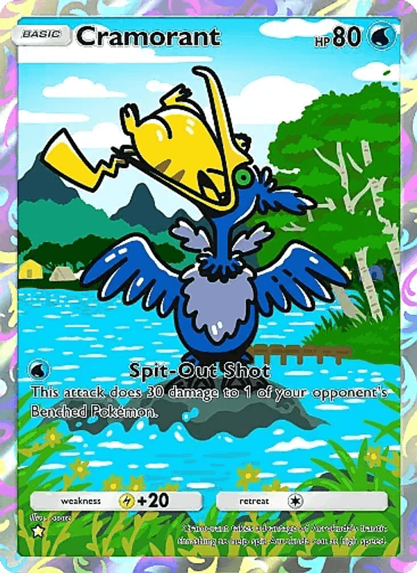 Carta Pokémon Cramorant 164