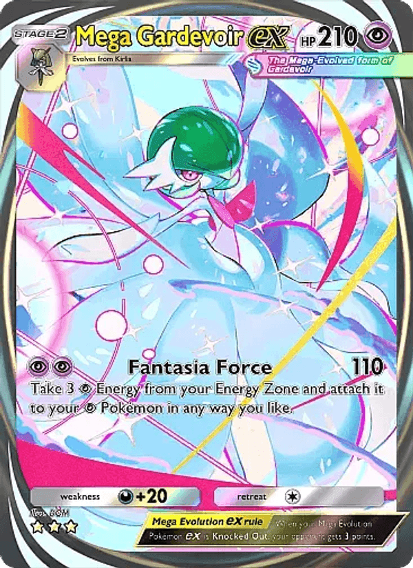 Carta Pokémon Mega Gardevoir ex 203