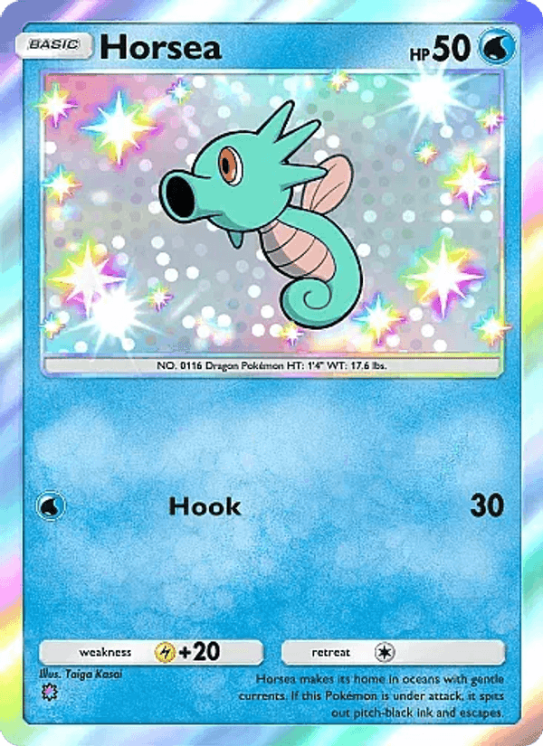 Carta Pokémon Horsea 208