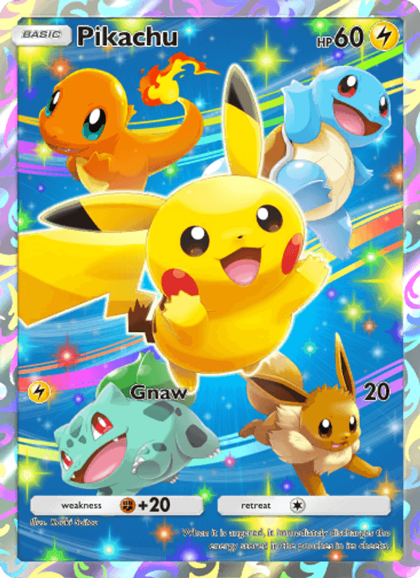 Carta Pokémon Pikachu