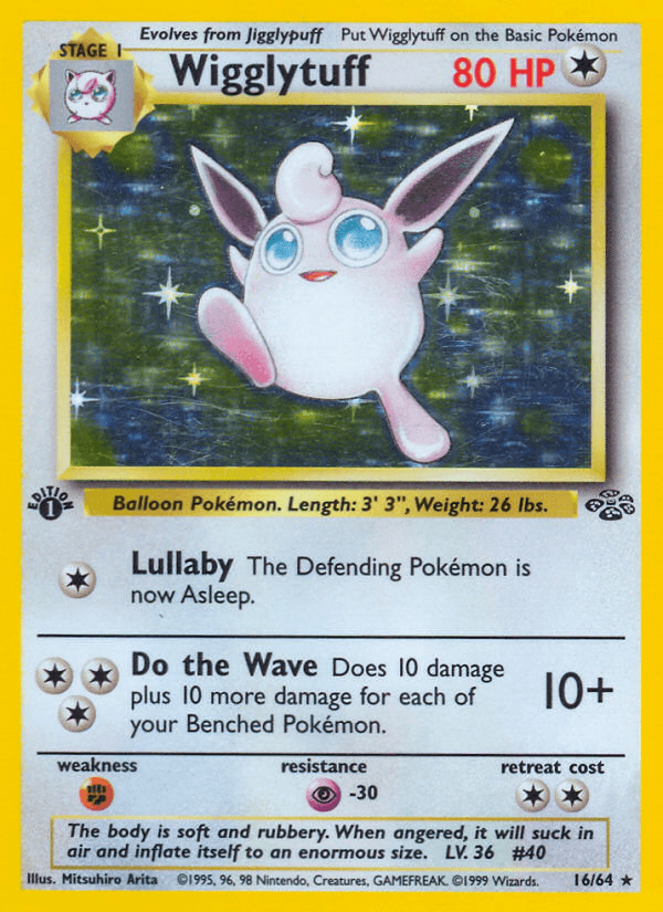 Carta Pokémon Wigglytuff 16