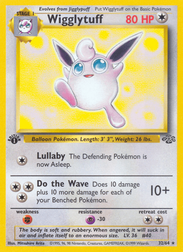 Carta Pokémon Wigglytuff 32