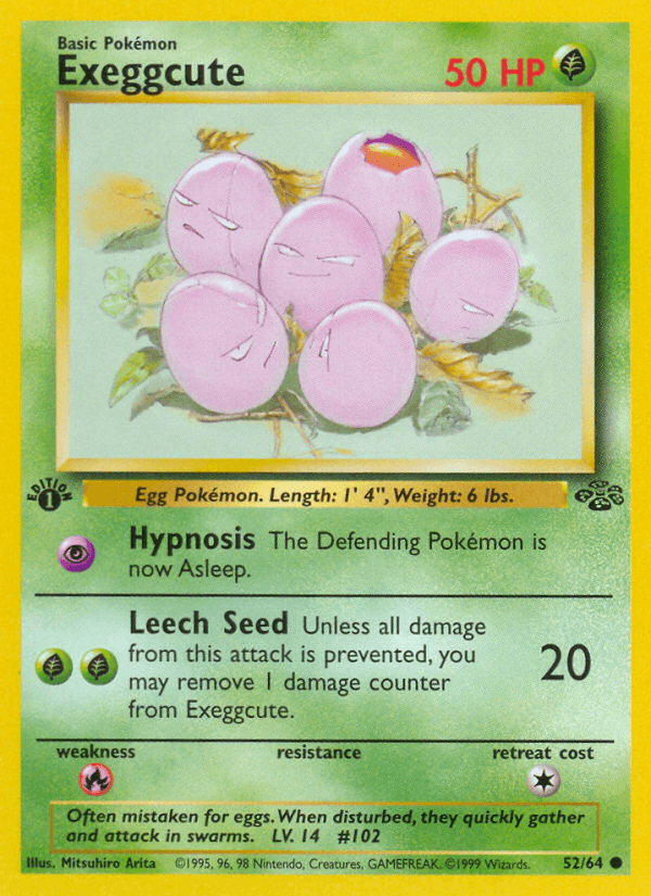 Carta Pokémon Exeggcute 52