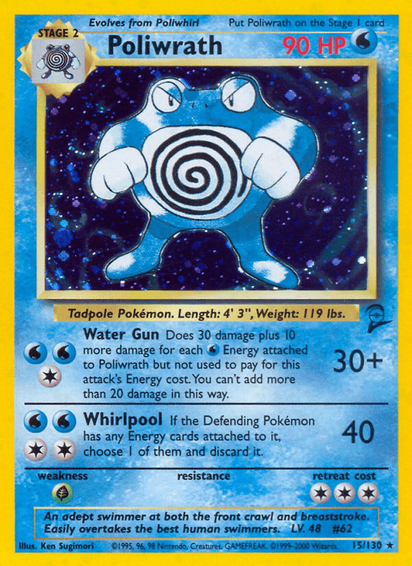 Carta Pokémon Poliwrath 15