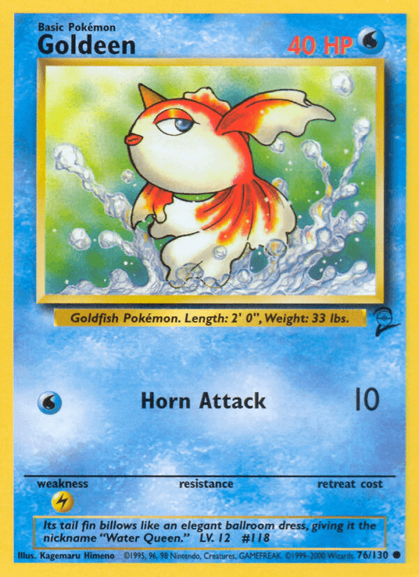 Carta Pokémon Goldeen 76