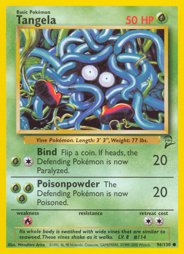 Carta Pokémon Tangela 96