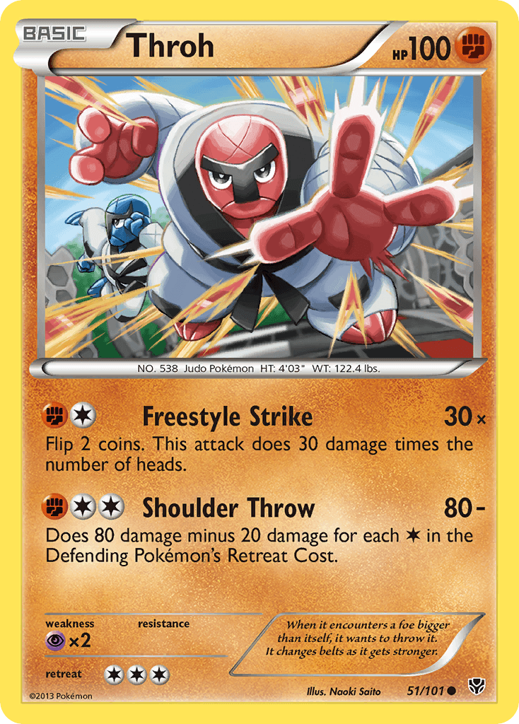 Carta Pokémon Throh 51