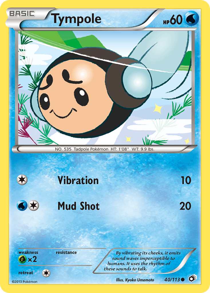 Carta Pokémon Tympole 40