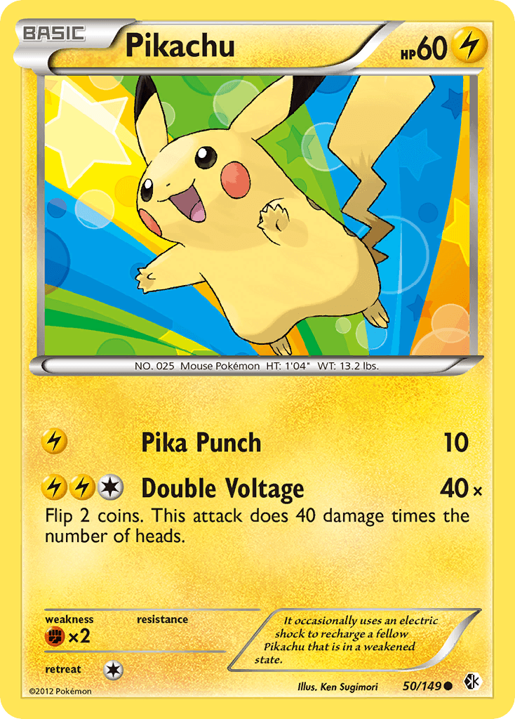 Carta Pokémon Pikachu