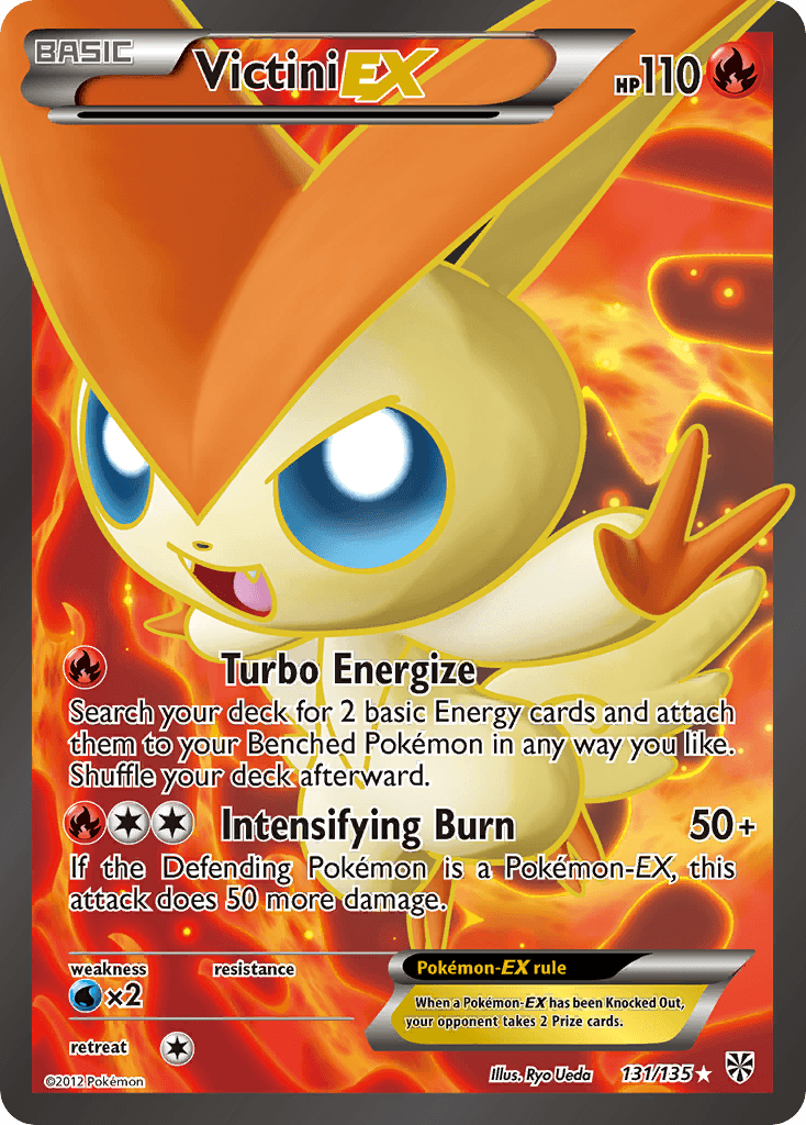 Carta Pokémon Victini-EX 131